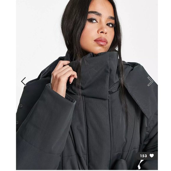 Nike Jordan 23 Engineered Women's Parka In Black - Picture 3 of 15